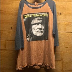 Willie Nelson tour shirt